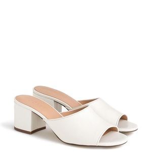 J. Crew All Day Block Heel Slide Sandal